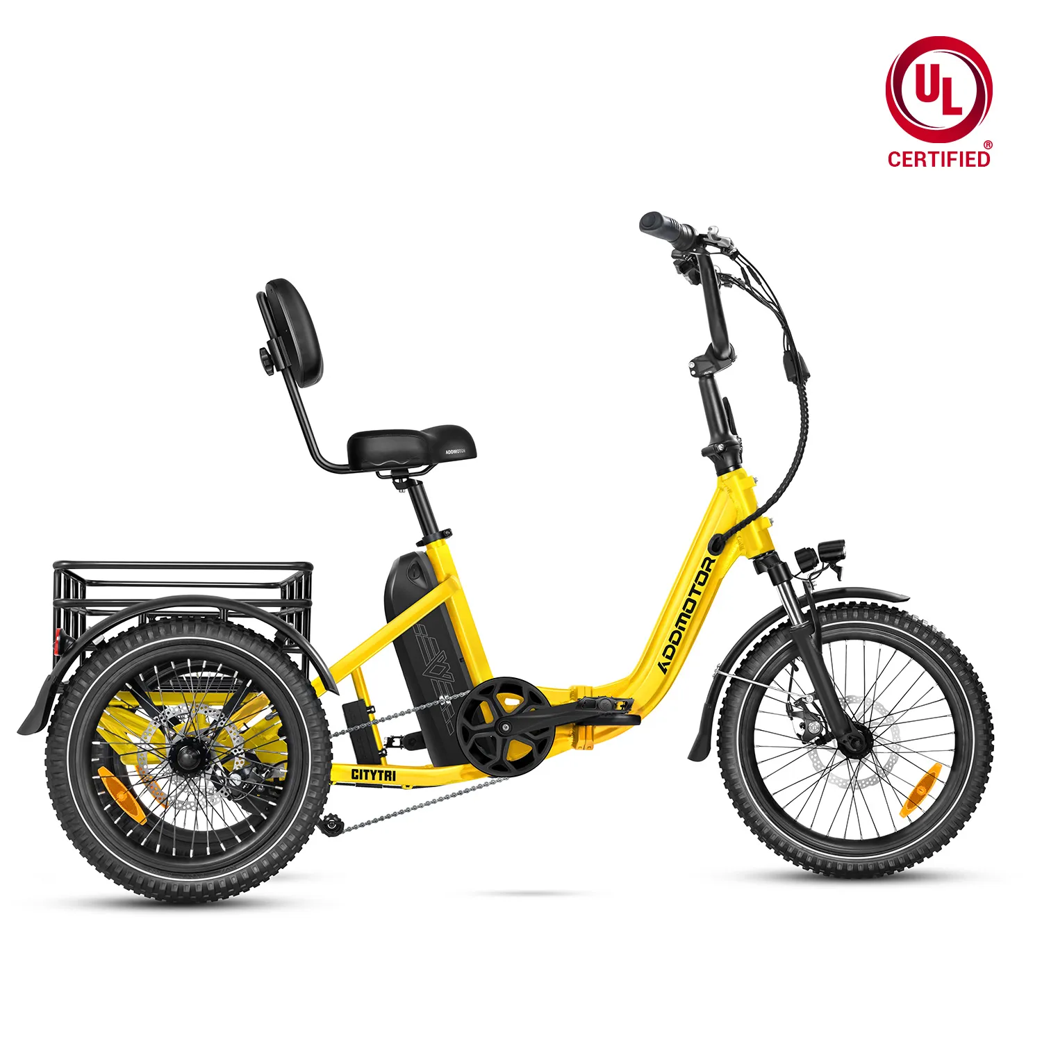 Addmotor Citytri E-310 E-trike - Foldable and Convenient for