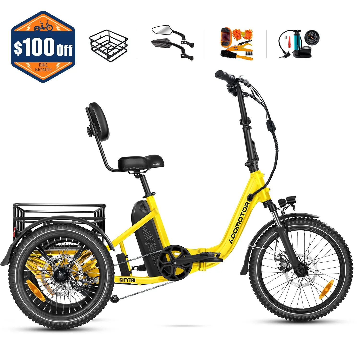 Citytri E-310 Plus Folding eTrike
