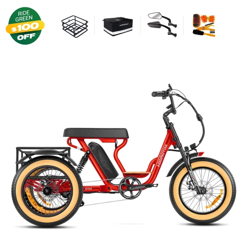 Soletri II M-366X Full-Suspension eTrike