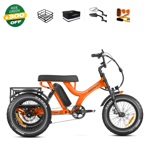 Herotri II M-365X Full-Suspension eTrike