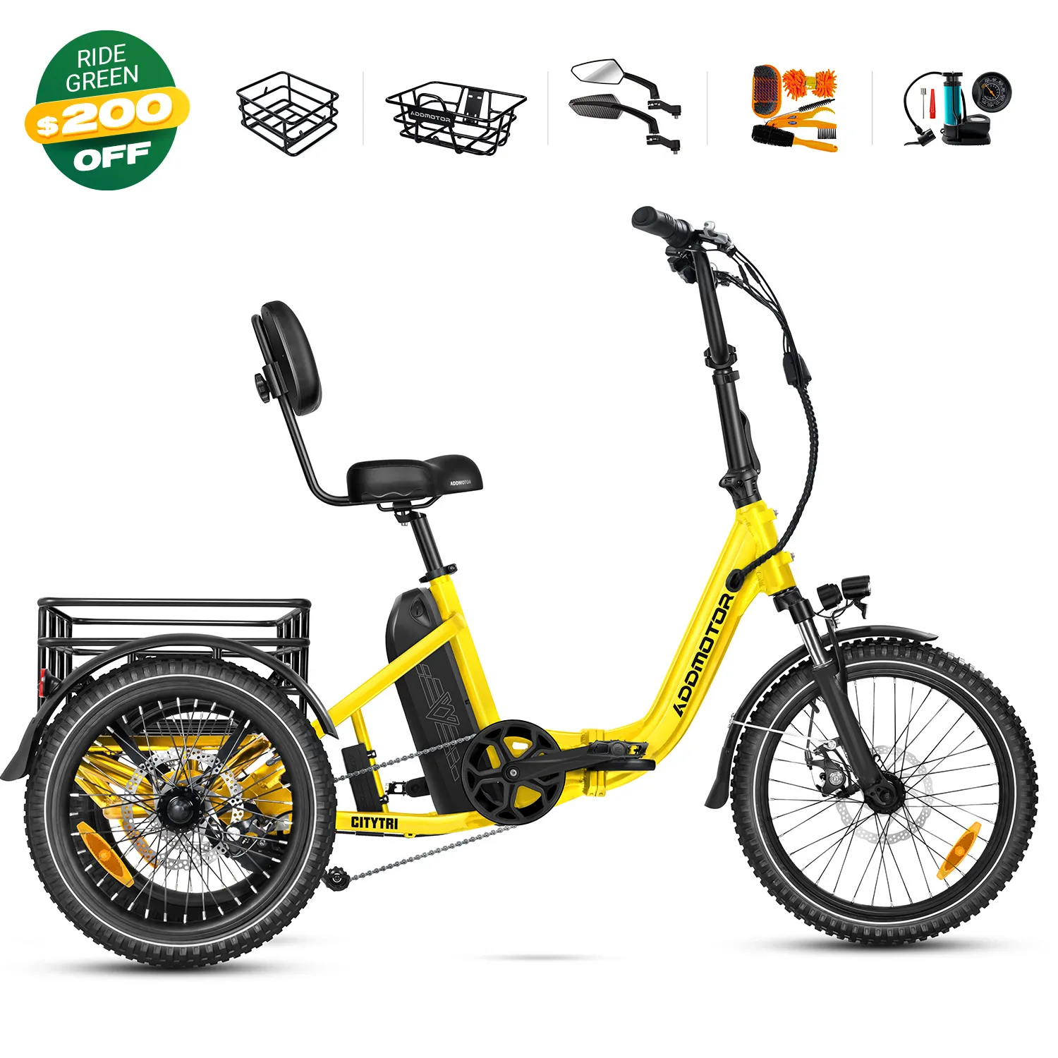 Citytri E-310 Plus Folding eTrike